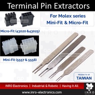 Terminal Pin Extractor, Mini-Fit Micro-Fit 5557 5558 43020 43025 Molex Terminal Pin Extractor, Buang