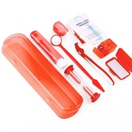 Orthodontic kit BOX PACKAGING dental ortho kit cleaning set travel traveling Box toothbrush package 
