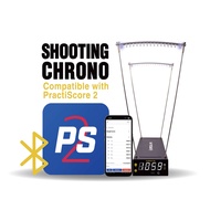 Shooting Chronograph with FPS/MPS Display – High-Accuracy, Zero-Lag, PractiScore Compatible, IPSC Co