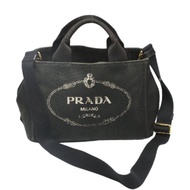 Prada 1BG439 托特包，Canapa 迷你托特包

PRADA 黑色 [二手]