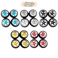 [LOVIVER] 4 Pieces Rubber Tyre for Wltoys K969 K989 P929 1/28 RC On-road Car Parts Replacements Accs