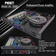 Power Fest NS5000 FEST NS 5000 power amplifier FEST ns5000 Fest ns 5000