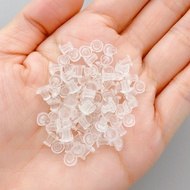 Ear Plug Silicone Ear Plug Anti-drop Ear Cap Ear Stud Back Plug Ear Buckle Transparent Ear Plug Bloc