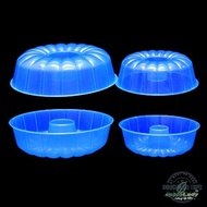 Mold biru Jelly Mold/ Round Jelly Mold Jelly Cake Mold/ Jelly Pudding Cake Mold