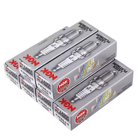 6Pcs NGK Spark Plug PZFR6J-11 3586 for VW GOLF JETTA TIGUAN TOURAN PASSAT B5 B5.5 B6 B7 PHAETON POLO
