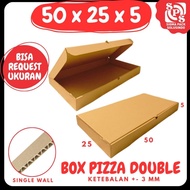 Pizza Box 50x25x5 LD Pizza Box Double Pizza Box/ Pizza Box Double Pizza Box Zigma Shop