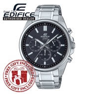(READY STOCK) Official Marco Warranty CASIO Edifice EFV-650D-1A Series Men's Standard Chronograph