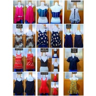 MERAH Tank top, crop top, crop tank top, red tank top, white tank top, floral tank top, halter tank 