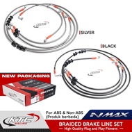 KTC Racing Brake Hose Caliper ABS CBS Non ABS Package SET NMax 155 Old New PCX 150 ABS CBS