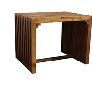 【吉迪市100%全柚木家具】DSCO002B 柚木床頭櫃 邊几 矮桌 置物