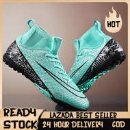 Llama King รองเท้าฟุตบอลทรงสูงรุ่นใหม่สําหรับผู้ชาย ผู้หญิง ผู้ใหญ่ เด็ก วัยรุ่น และนักเรียนชั้นประถ