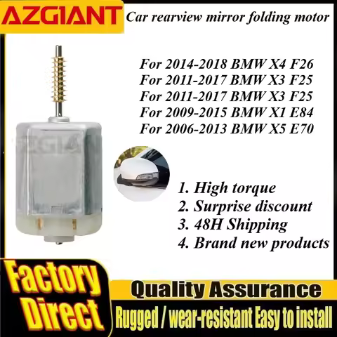 FC-280SB-16220 Car Power Folding Side View Mirror Motor Worm For BMW X4 F26/X3 F25/X1 E84/X5 E70/X5 