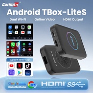 CarlinKit Tbox LiteS Android Tv Box Android Auto CarPlay Wireless Adatper HDMI Output for Netfilx Yo
