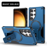 Shockproof Armor Case For Samsung S26 Plus S25 Ultra S24 MagSafe Magnetic Cover For Galaxy A56 5G A5