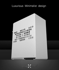 ZZAW A1 Mini ITX Desktop Chassis Micro Size Table PC Case Aluminum Small GPU Gaming Computer at home