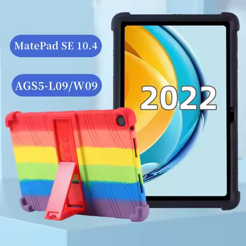Soft Bubble Case For Huawei MatePad SE 10.4" 2022 Tablet Stand Case Cover For Matepad SE 10.4 Inch A