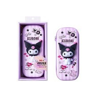 4Kuromi Pencil Box Case Cartoon Cute Pencil Bag Kawaii Hello Kitty Cinnamoroll Melody Pencil Box Fid