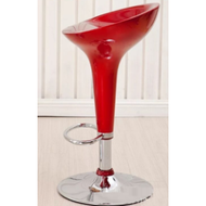 ADJUSTABLE 58-78cm / 1 RED MERAH COLOR COLOUR back rest Salon cafe Saloon stool chair dental beauty 