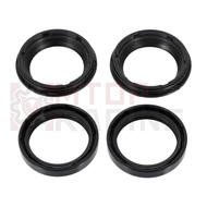 Front Fork Oil Seal Dust Seals For BMW G450X 2009-2010 G650X 2007-2011 F800GS 2007-2013 HP2 2006-201