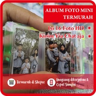 GANTUNGAN Mini Photo Album Keychain Mini Photo Album Keychain Custom Photo Keychain