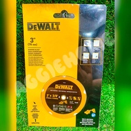 DEWALT ใบตัด รุ่น DW8530 ขนาด 3นิ้ว 76MM.X9.5MM. (1PC.) MULTI-MATERIAL MATERIAUX MULTIPLES MULTIMATE