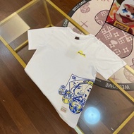 Evisu/Fushen 2026 Round Neck Short-Sleeved T-Shirt Couple Style Men Style Sports Style Slim-fit Slim