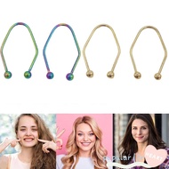 POPULARFR Dimple Maker for Cheeks, Facial Beauty Tools Stainless Steel Dimple Trainer,  Easy to Wear