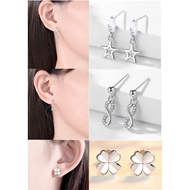 Adorna 925, 999 Sterling Silver Stud Earring