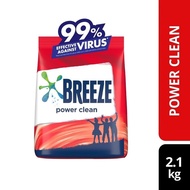Breeze Detergent Powder Power Clean 2.1kg