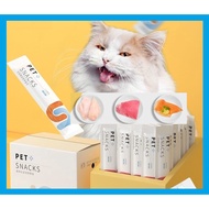 😍 Cat Treats Temptations cat snack Ciao chu ru Cat smart heart creamy cat treat 猫条营养 猫增肥 Makanan Kuc