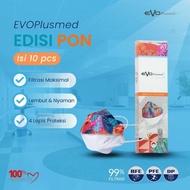 Masker Medis 4ply Evo Plusmed 4D Batik