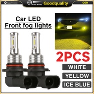 2Pcs H11 H8 LED Car Fog Light Yellow Anti Fog Bulbs 6000k Ultra Bright DRL