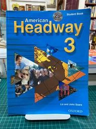 {雅舍二手書店B}American Headway 3  附光碟