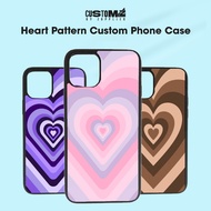 For Realme 7i 7 6i 6 5i 5 Pro Heart Design Pattern Phone Case