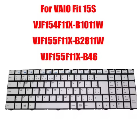 Laptop Keyboard For VAIO Fit 15S VJF154F11X-B1011W VJF155F11X-B2811W VJF155F11X-B4611W Brazilian BR 