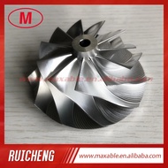 GT3076R 58.00/76.13mm 11+0 blades Turbocharger milling/aluminum 2618/billet compressor wheel for rac