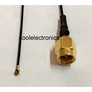 2pcs 0.81mm Pigtail Jumper Cable SMA Male to IPX MHF4 U.FL Connector 10/15/20/30cm