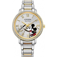 [Citizen] Disney Mickey Mouse FE7044-52W Women s Two Tone Dress Watch