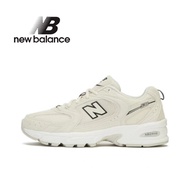 100% Original New Balance NB MR530 SH  AUTHENTIC PRODUCT DISCOUNT รองเท้าผ้าใบลําลอง สีขาว สีฟ้า Official genuine Mens and Womens Running Shoes ของแท้ 100%
