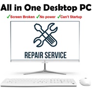 Specialist Service of All in one Desktop PC Screen Replacement Motherboard All model brand