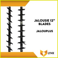 ✢ ✈ ۞ Jalousie Jalouplus 12 Blades for Louver Window 1 Pair