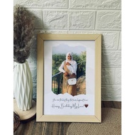 A4 PHOTO PRINTING + FRAME, GOOD