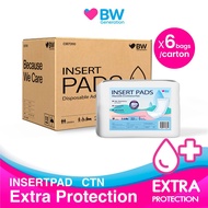 BW - Adult Diaper Insert Pad (6 bags/Carton, 22 pcs/bag)