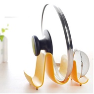 Multifunctional Kitchen Pot Lid Rack Wave Pot Lid Rack Kitchen Rack Creative Wave Pot Lid Rack Stora