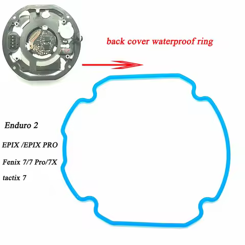 Waterproof Dustproof Sealing Rubber Ring For Garmin Enduro 2/EPIX PRO/Fenix 7