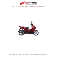 Plastic Set - Cover - HONDA Ari Blade 125 2017 Silver Red -R340 M8-C