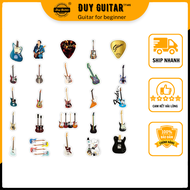 Combo 50 stickers guitar bao gồm các hình sticker logo guitar cute Duy Guitar Store