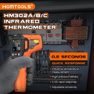HOMTOOLS HM302 Temperature Meter Infrared Thermometer Non-Contact Laser Pyrometer Imager Hygrometer 