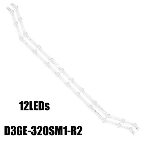 10 kit LED 12 leds For 32" D3GE-320SM1-R2 UE32EH5450 UE32H5303 UE32EH5000 LH32MDCPLGC/CI HG32AD590 U