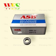 100% ORIGINAL ASB 688 ZZ BEARING | BEARING 688ZZ 8 X 16 X 5 MM ASB ORIGINAL